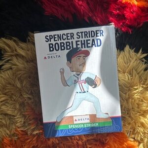 Spencer Strider Bobblehead Atlanta Braves. Delta Airlines.